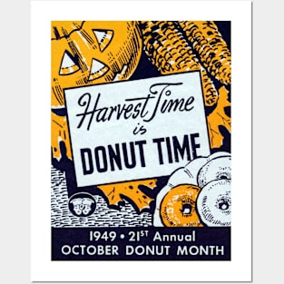 1949 Donut Time Posters and Art